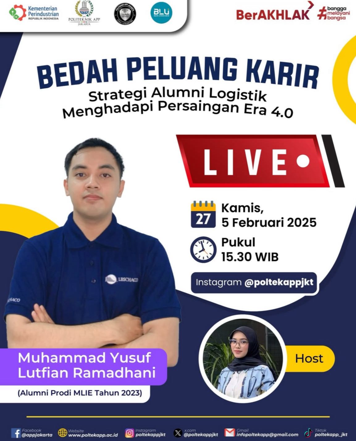 LIVE PMB Bedah Peluang Karir Politeknik APP Jakarta