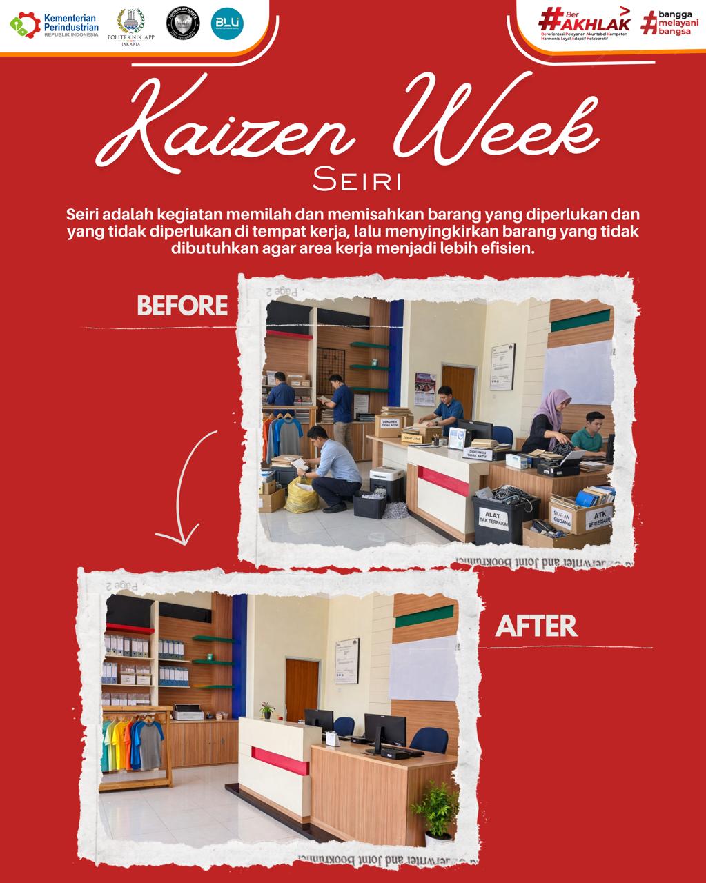 Kaizen Week di Politeknik APP Jakarta